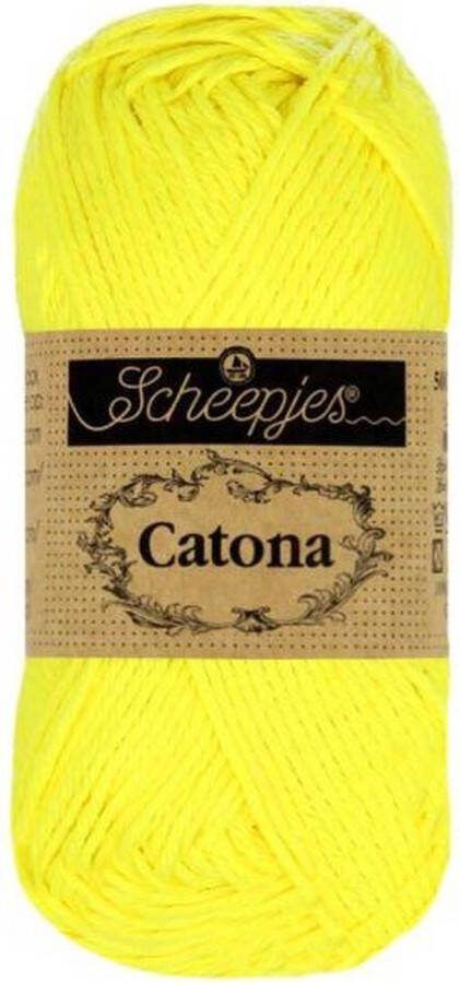 Scheepjes Catona 10gr 601 Neon Yellow