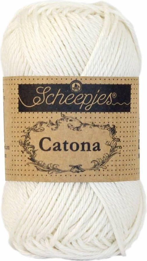 Scheepjes Catona 25gr 105 Bridal White