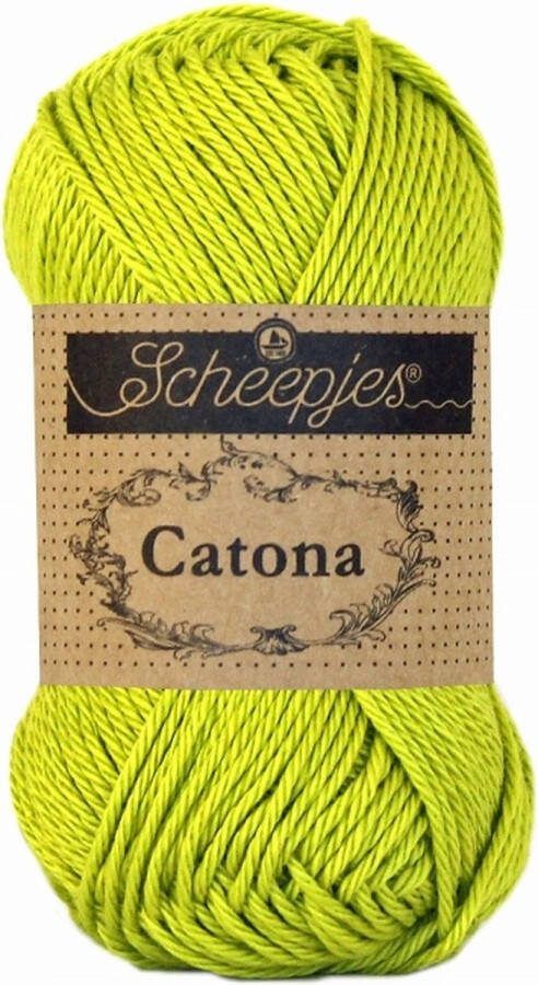 Scheepjes Catona 25gr 245 Green Yellow