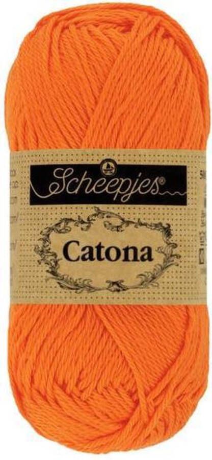 Scheepjes Catona- 281 Tangerine 10x50gr