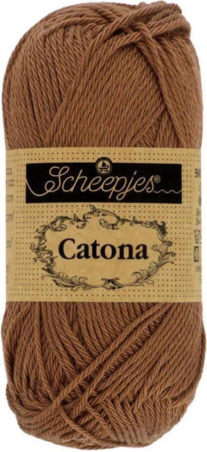 Scheepjes Catona 50 gram 157 Root Beer