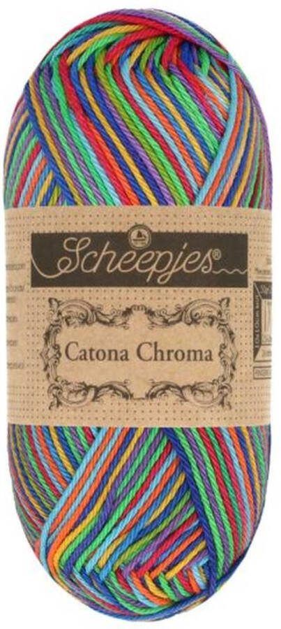 Scheepjes Catona Chroma katoen 022 Rainbow