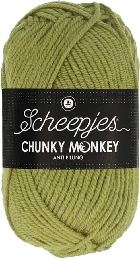 Scheepjes Chunky Monkey 100g 1065 Sage Groen