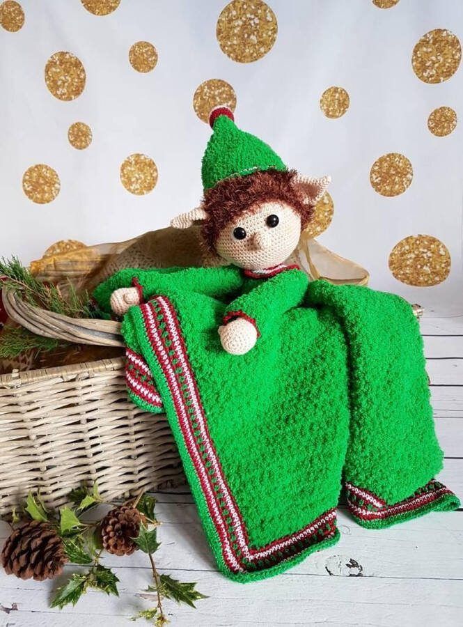 Scheepjes Garenpakket Knuffeldeken Kerst Elf