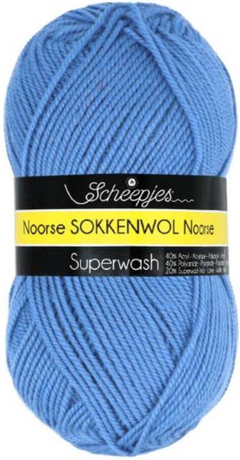 Scheepjes Noorse Wol Markoma 100g 6859 Blauw