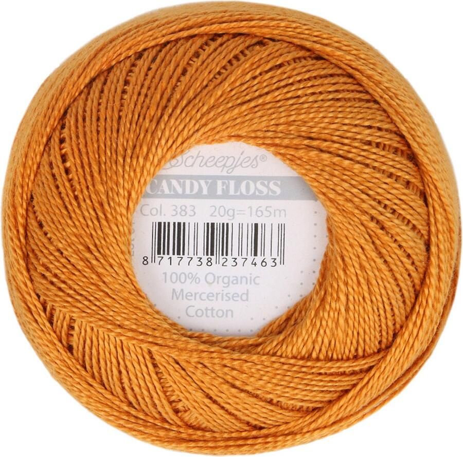 Scheepjes Candy Floss Kleur-Ginger Gold 383