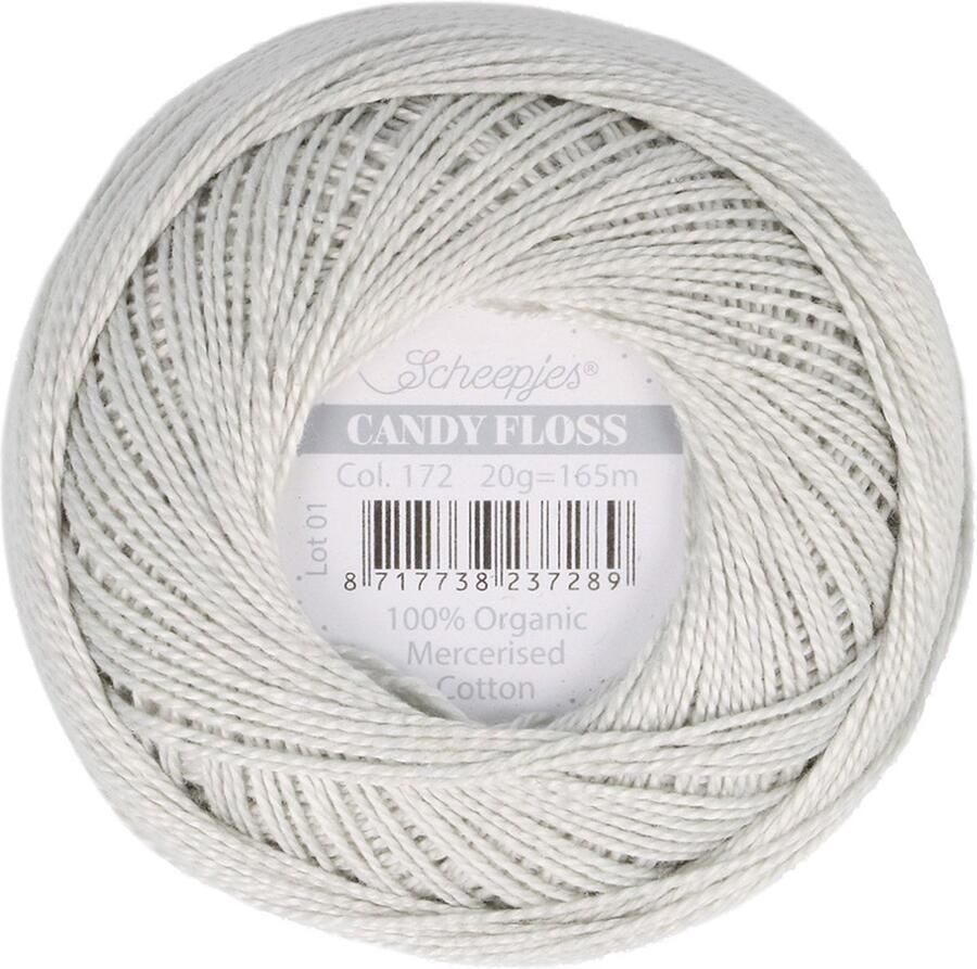 Scheepjes Candy Floss Kleur-Light Silver 172