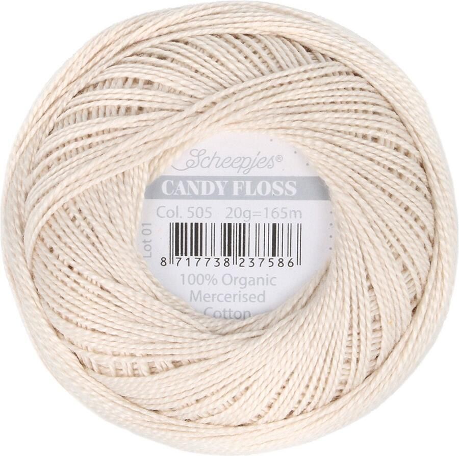 Scheepjes Candy Floss Kleur-Linen 505
