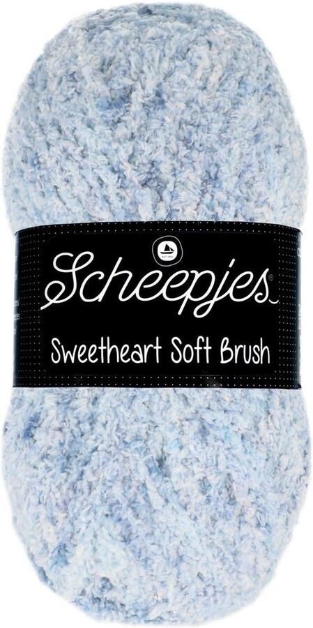 Scheepjes Sweetheart Soft Brush 100g Blauw