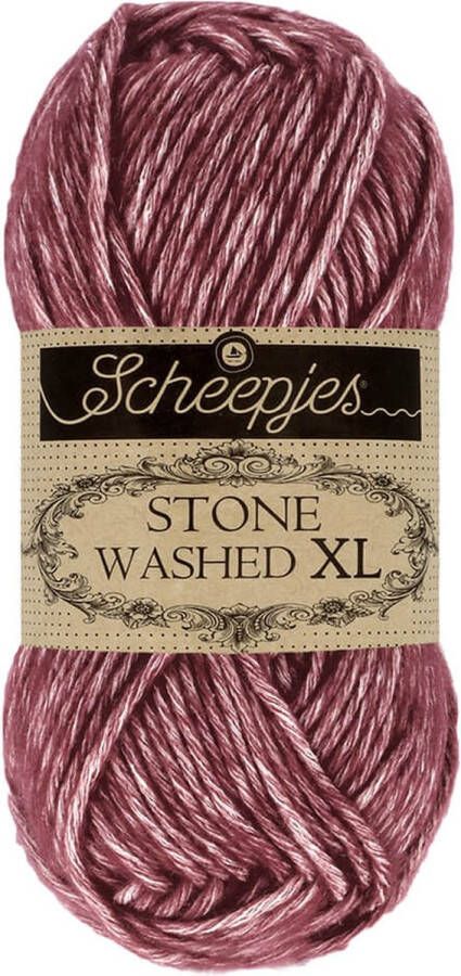Scheepjes Stone Washed XL 50 gr 850 Garnet
