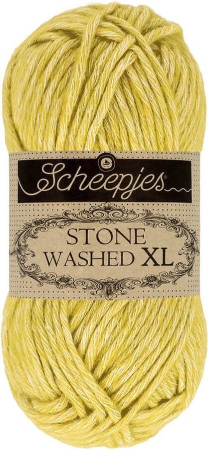 Scheepjes Stone Washed XL 50 gr 852 Lemon Quartz