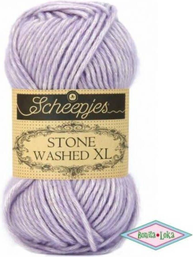 Scheepjes Stone Washed XL 858 Lilac Quartz 5 bollen