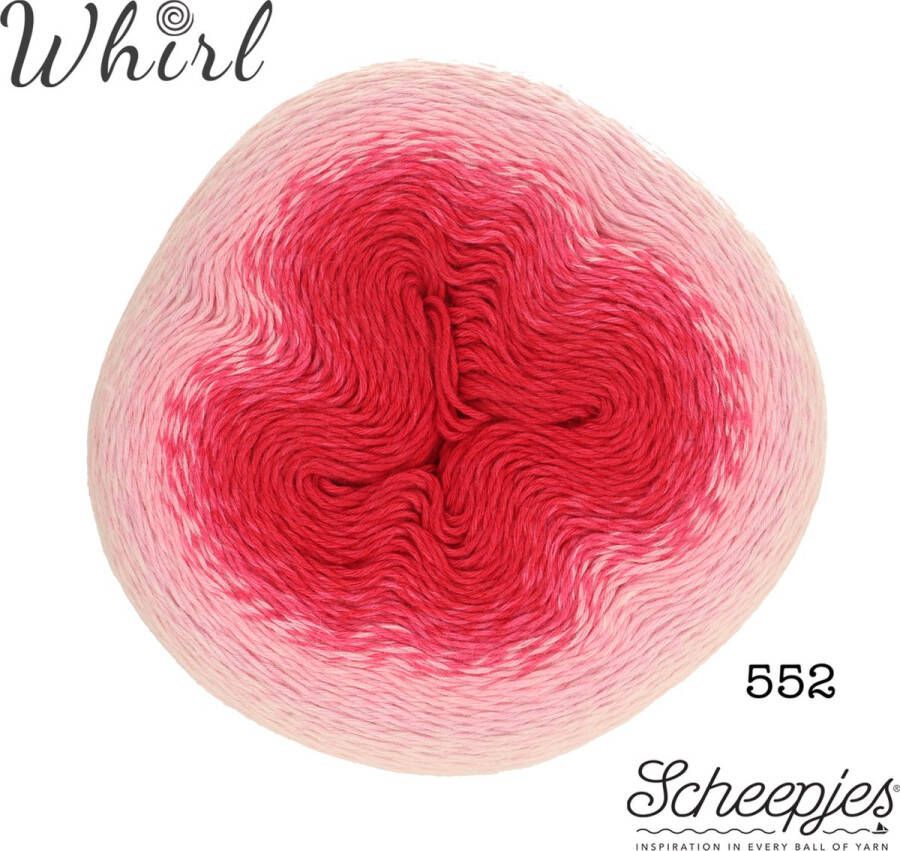 Scheepjes Whirl Ombré 552 Pink to Wink