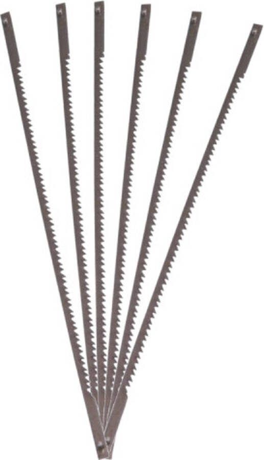 Scheppach 88000012 Figuurzaagblad voor hout 18TPI (6st)