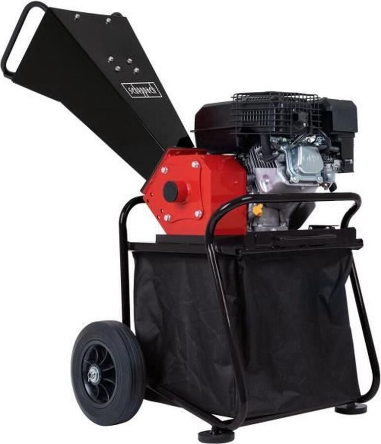 Scheppach Thermische versnipperaar PGS75 5 PK 212 cm3 motor Max. snijdiameter 75 mm 45 L opvangbakinhoud