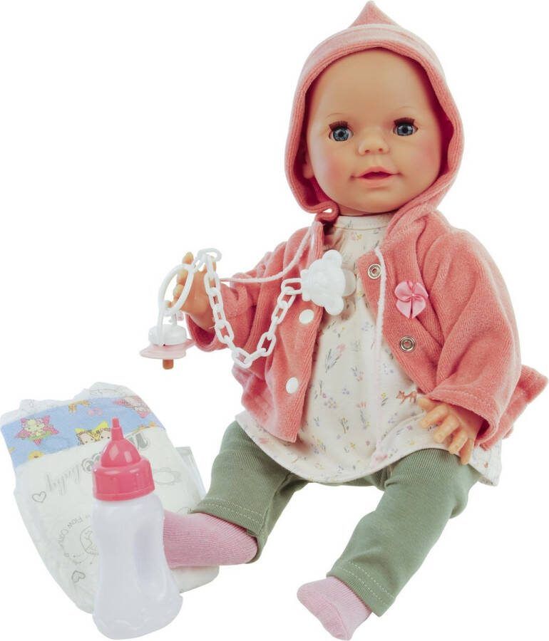 Schildkröt babypop Lina 40cm incl. pampertje speentje en flesje