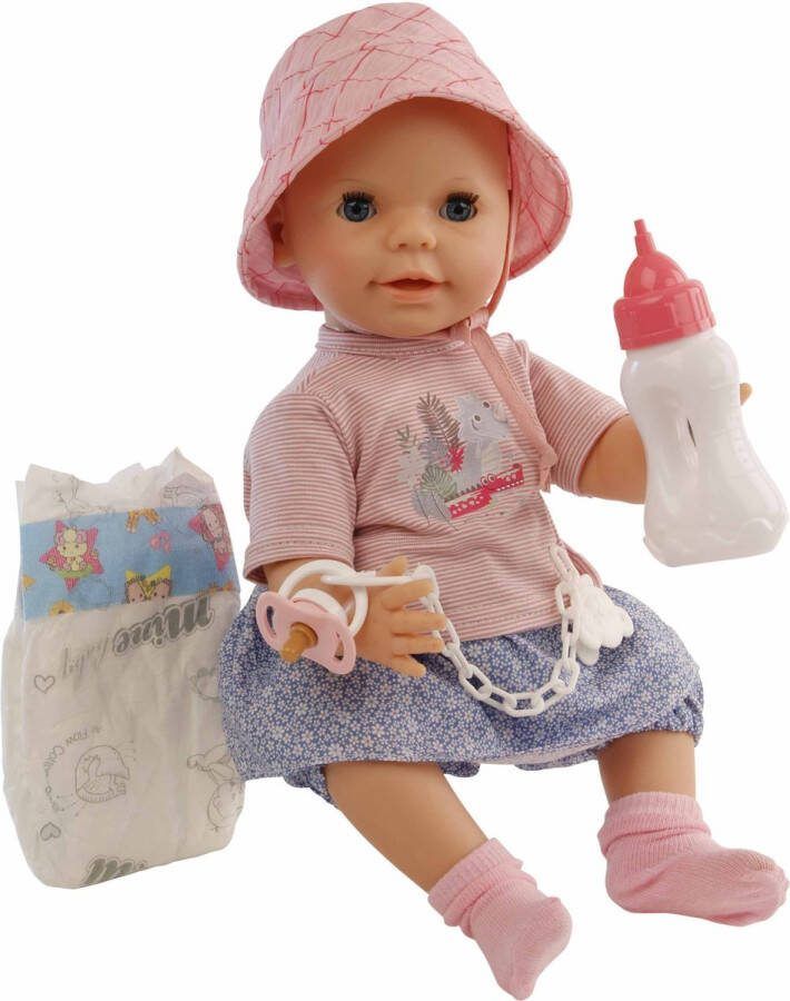 Schildkröt babypop Lina in de zomer plaspop 40cm