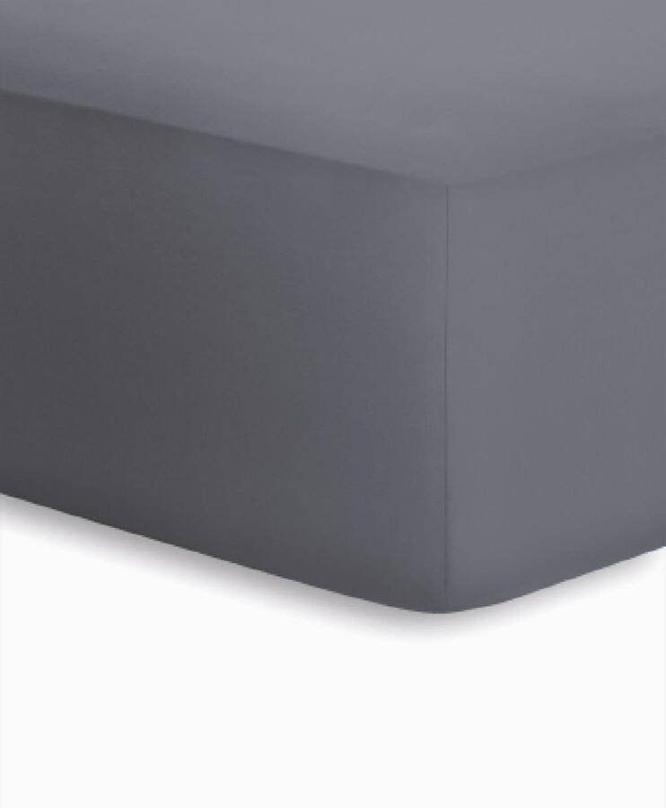 Schlafgut Splittopper Hoeslaken Jersey Elasthan 140 200-160 220 128-graphit