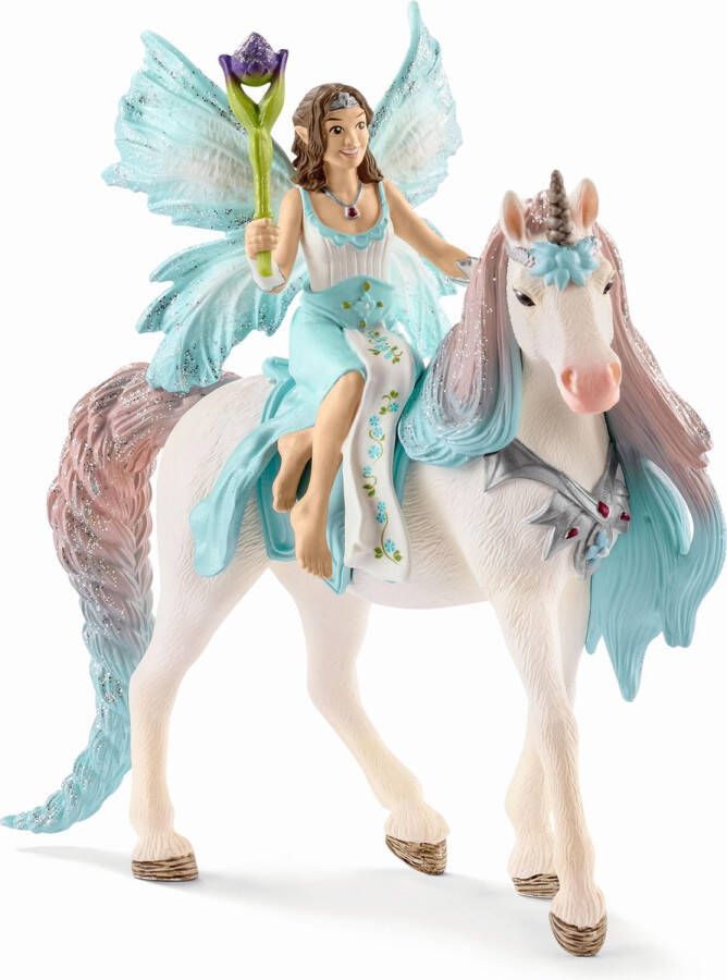 Schleich BAYALA Eyela met prinsesseneenhoorn Speelfiguur Kinderspeelgoed voor Jongens en Meisjes 5 tot 12 jaar 70569