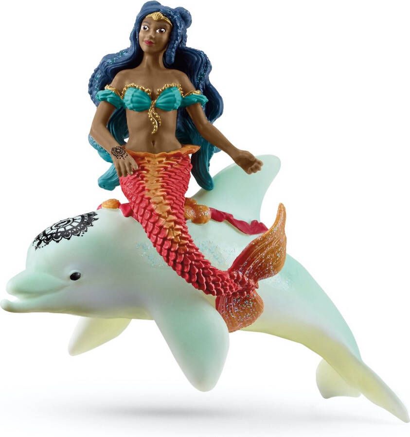 Schleich BAYALA Isabelle op dolfijn Speelfiguur Kinderspeelgoed voor Jongens en Meisjes 5 tot 12 jaar 70719