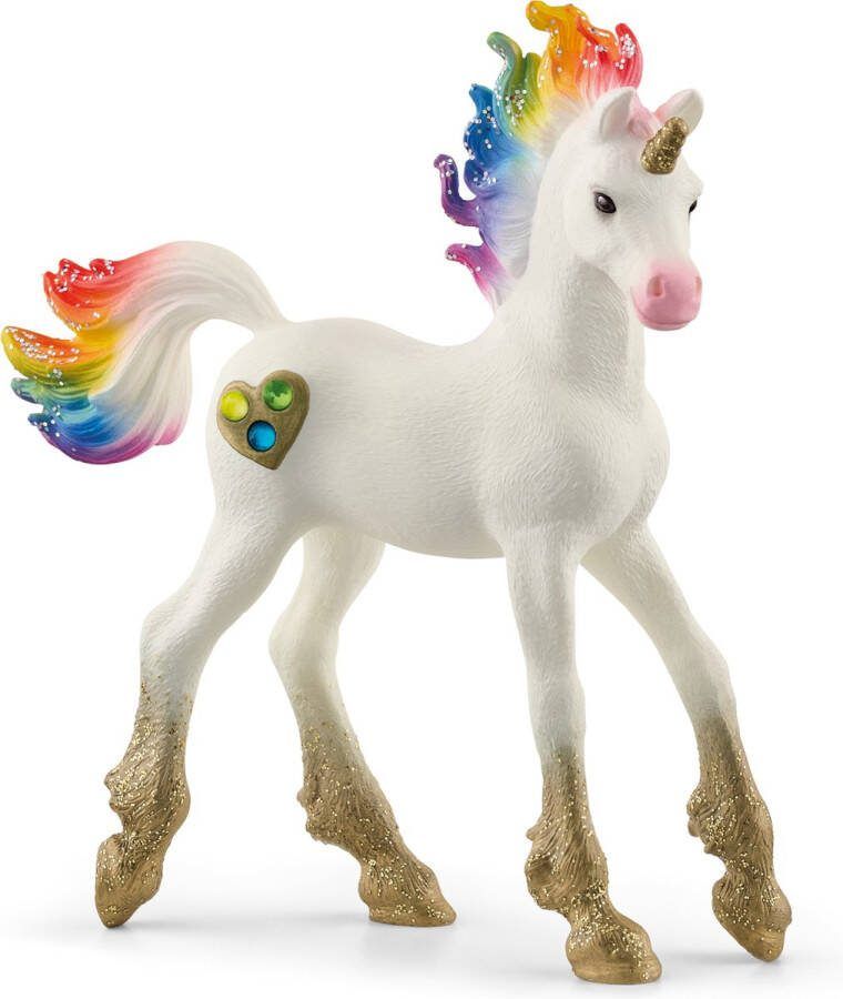 Schleich BAYALA Regenboog Eenhoorn veulen Unicorn Speelgoed 70727
