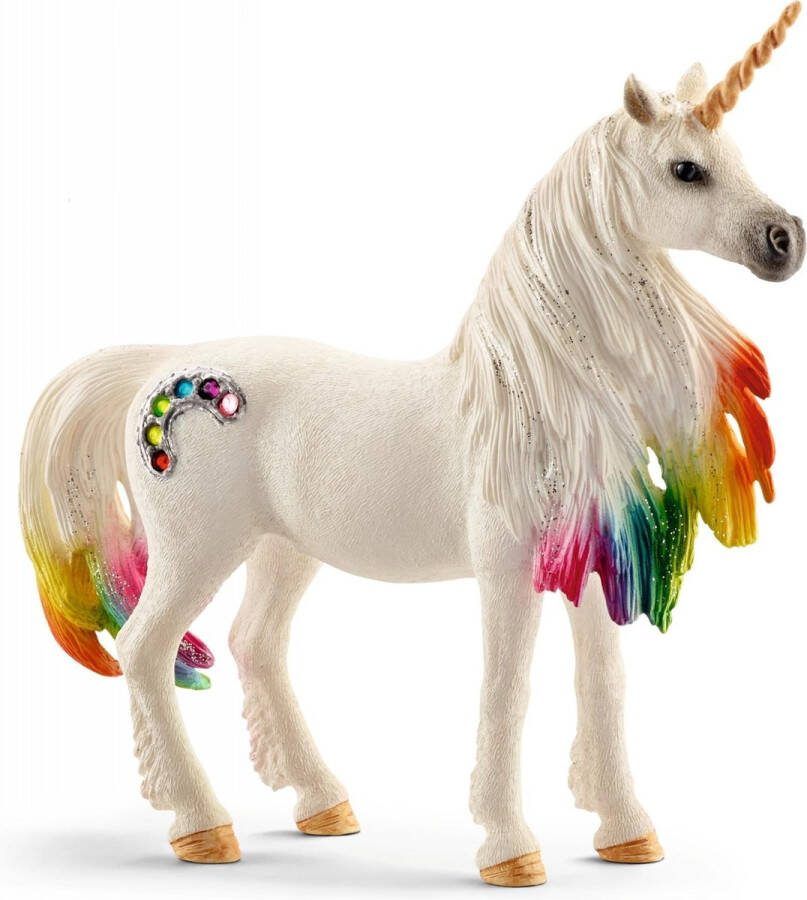 Schleich BAYALA Regenboogeenhoorn merrie Speelfiguur Kinderspeelgoed voor Jongens en Meisjes 5 tot 12 jaar 70524
