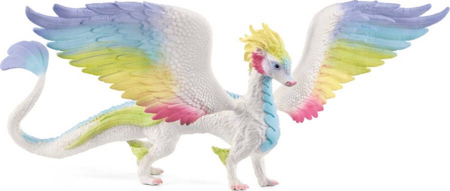 Schleich BAYALA Speelfiguur Regenboog Draak Fantasie Kinderspeelgoed 5 tot 12 Jaar 70728