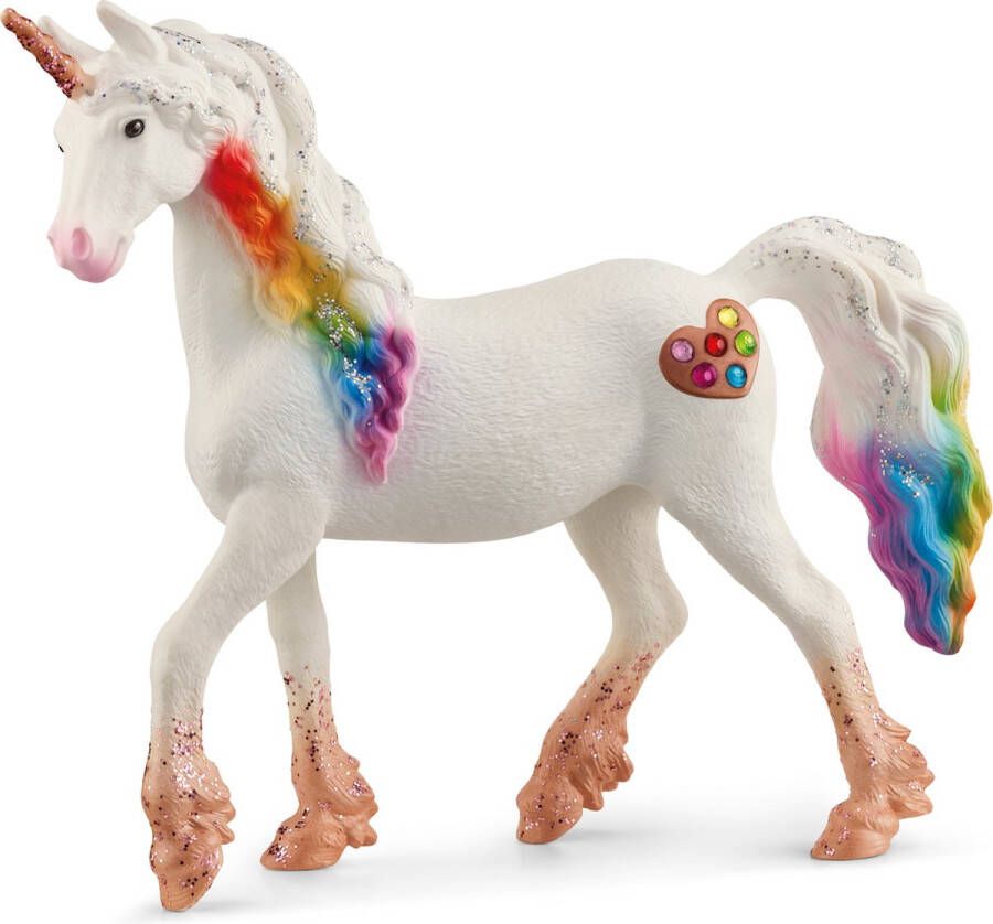 Schleich BAYALA Speelfiguur Regenboog Eenhoorn merrie Fantasie Kinderspeelgoed 5 tot 12 Jaar 70726