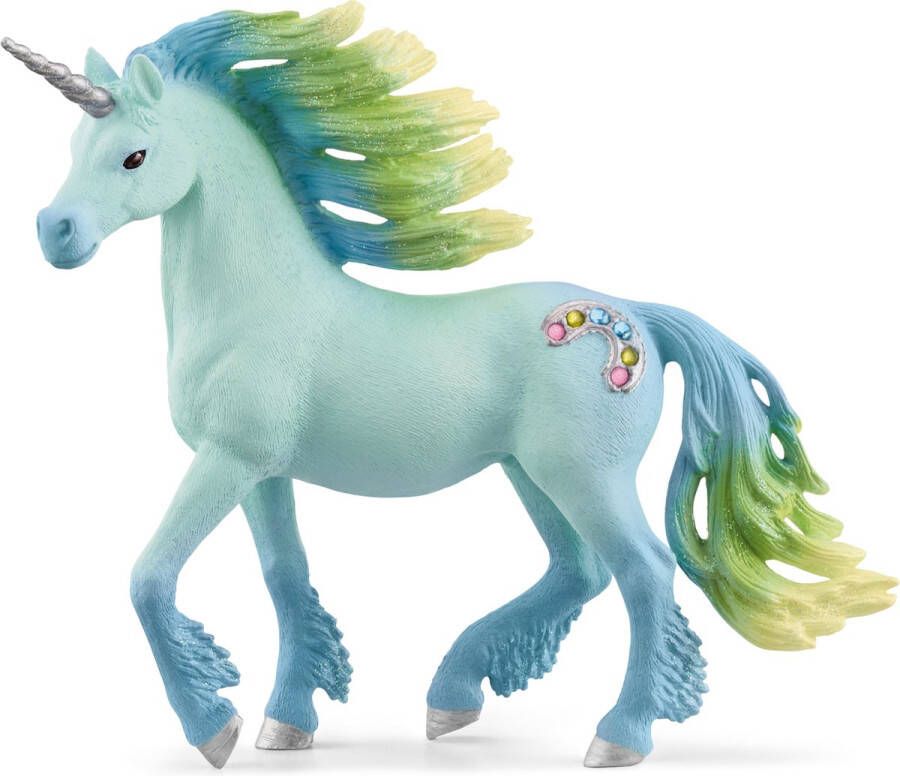 Schleich BAYALA Speelfiguur Suikerspin Eenhoornhengst Fantasie Kinderspeelgoed 5 tot 12 Jaar 70722