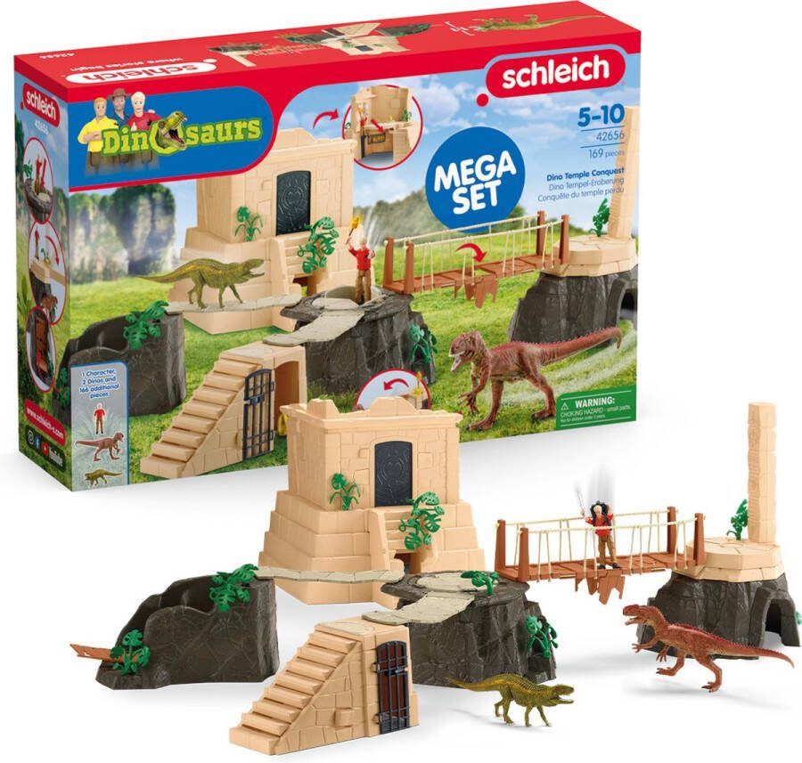 Schleich DINOSAURS Dino Tempel Verovering MEGASET 42656