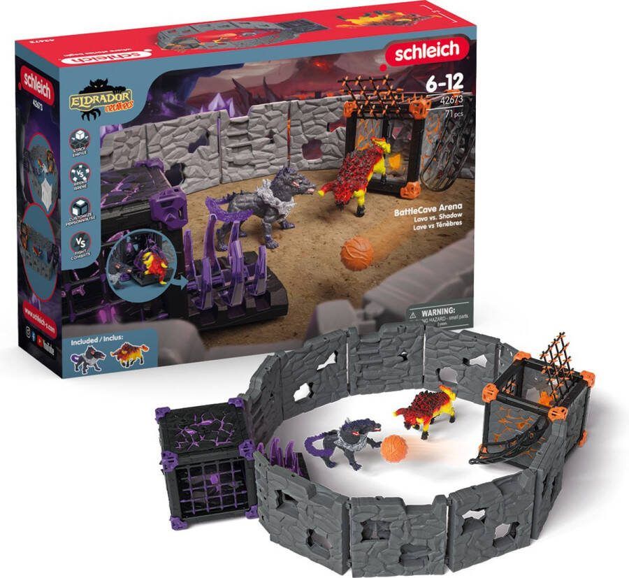 Schleich Eldrador Creatures BattleCave Arena: Lava vs. Schaduw 42673