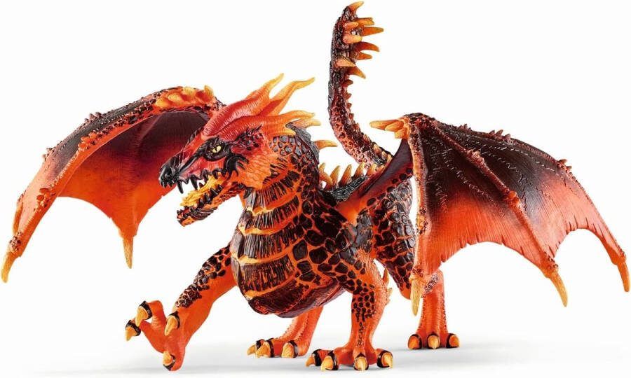 Schleich ELDRADOR CREATURES Lava Draak Kinderspeelgoed Speelfiguur met Levensechte Details