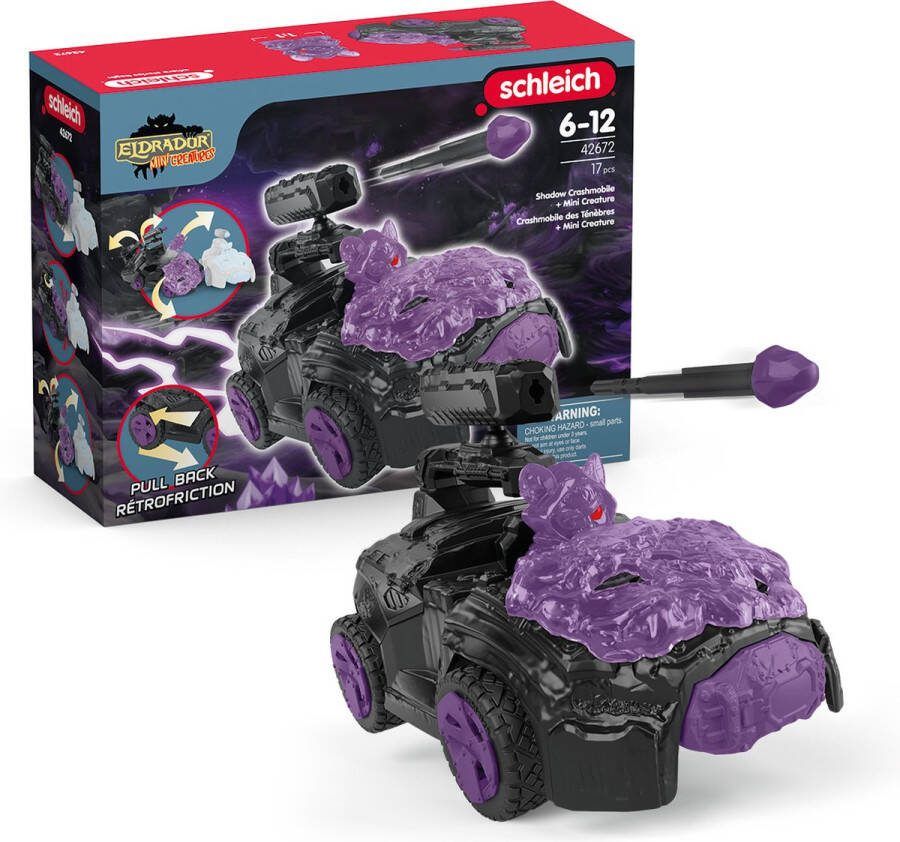 Schleich ELDRADOR CREATURES Schaduw Crashmobiel met Mini Creature 42672