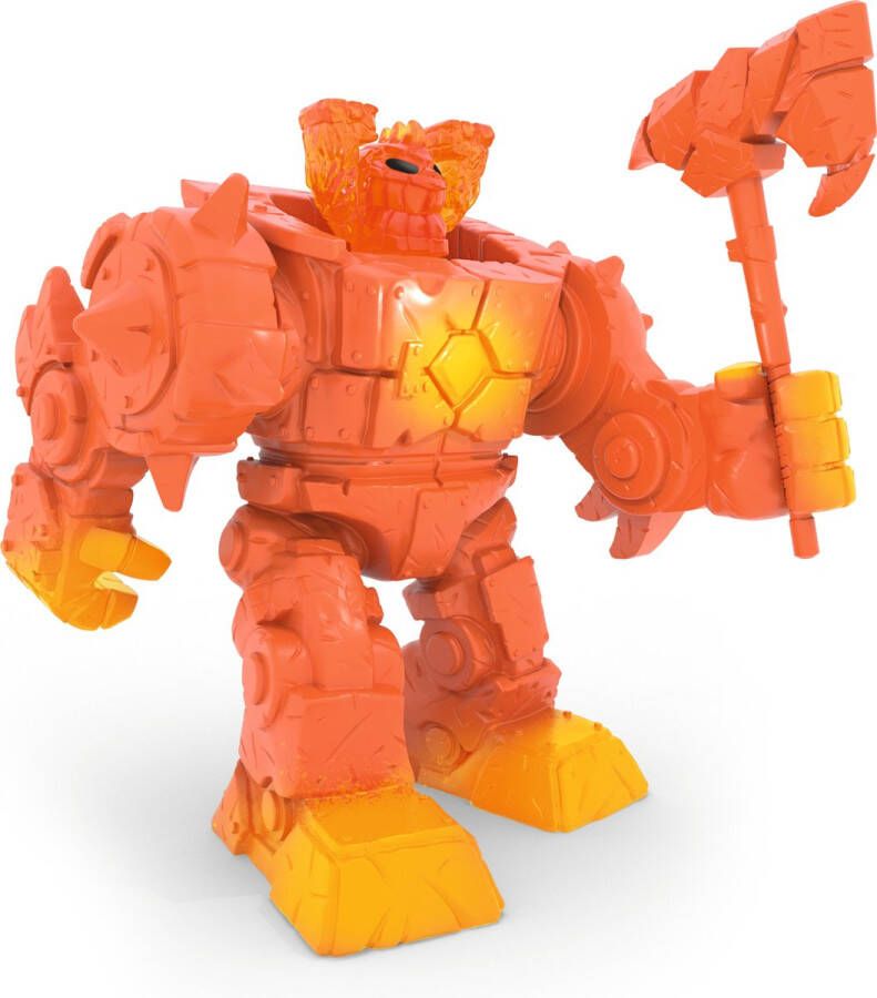 Schleich ELDRADOR MINI CREATURES Lava Robot Speelfiguur Kinderspeelgoed voor Jongens en Meisjes 7 tot 12 jaar 42545