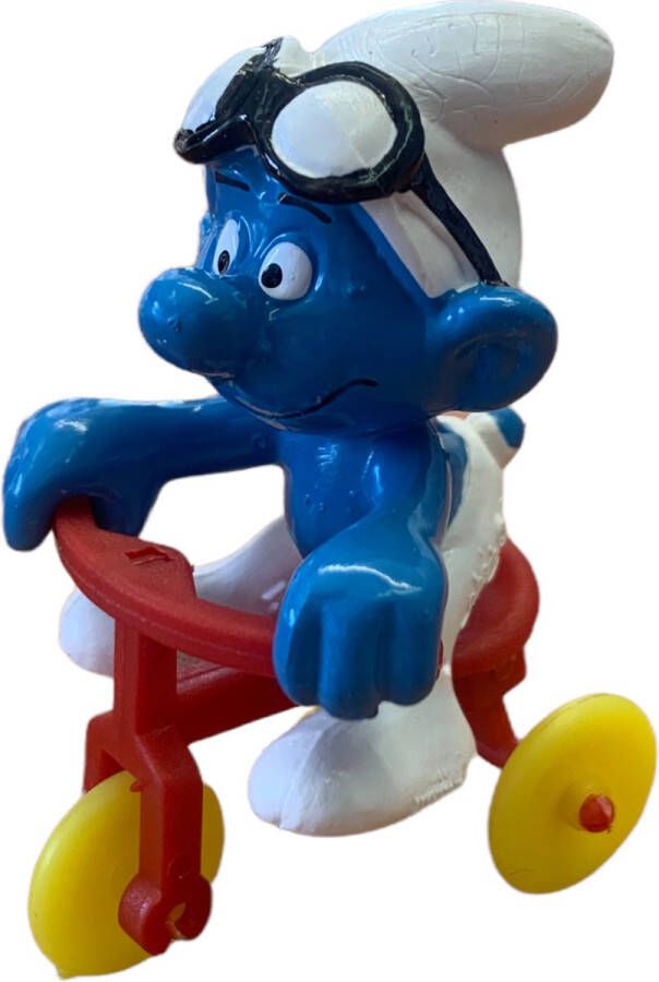 Schleich & De Smurfen De smurfen supersmurf 40203 smurf op driewieler kunststof schleich