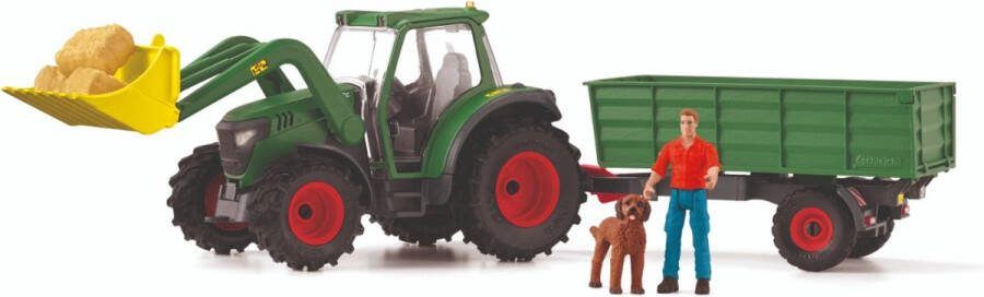 Schleich Farm World Houtzagen met voertuig 42659