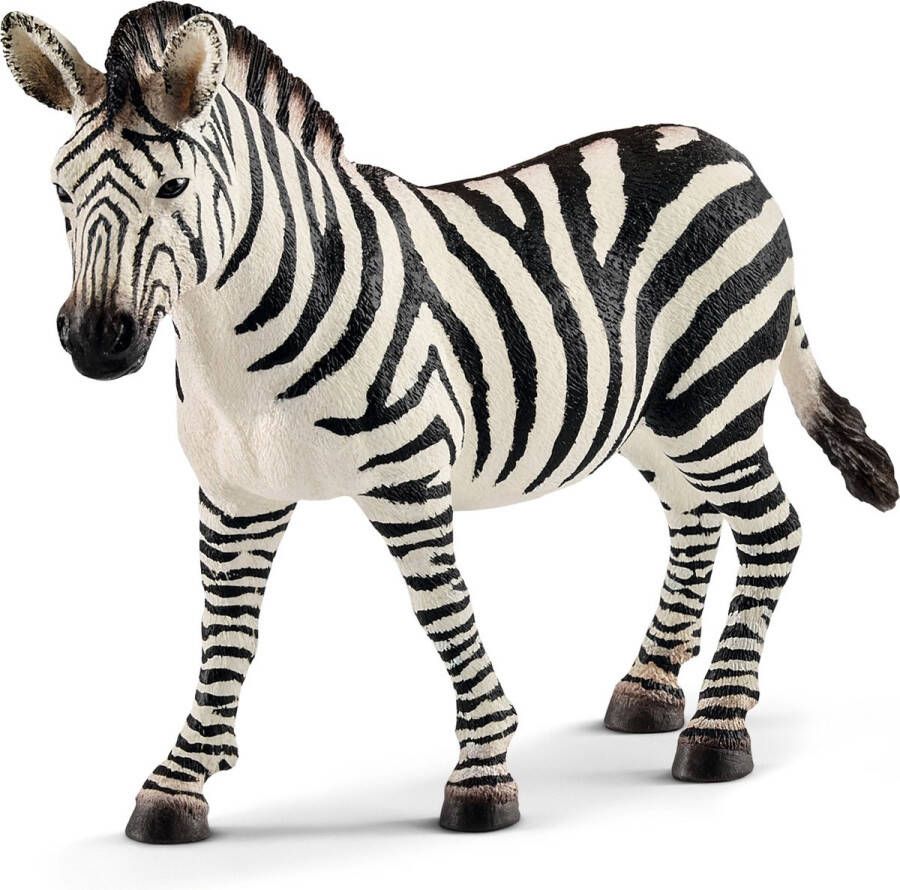 Schleich FARM WORLD Zebra merrie Speelfiguur Kinderspeelgoed voor Jongens en Meisjes 3 tot 8 jaar 14810
