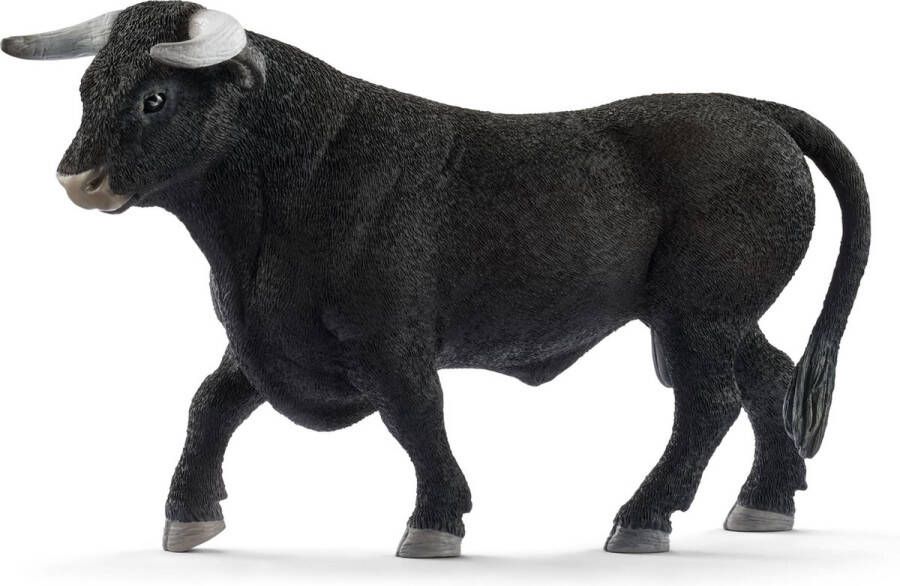 Schleich FARM WORLD Zwarte Stier Speelfiguur Kinderspeelgoed voor Jongens en Meisjes 3 tot 8 jaar 13875