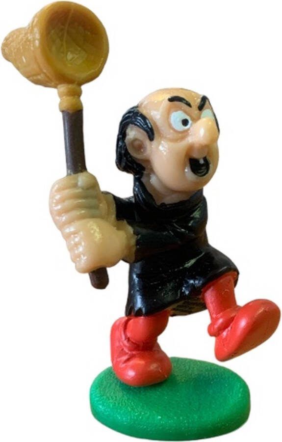 Schleich Gargamel speelfiguur met vangnet De Smurfen 20181 10 cm