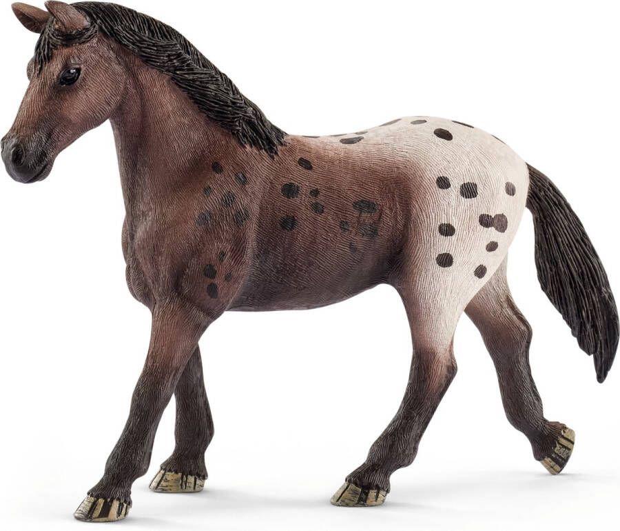 Schleich HORSE CLUB Appaloosa merrie Speelfiguur Kinderspeelgoed voor Jongens en Meisjes 13861