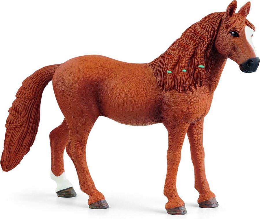 Schleich HORSE CLUB Duits rijpaard merrie Speelfiguur Kinderspeelgoed voor Jongens en Meisjes 5 tot 12 jaar 13925