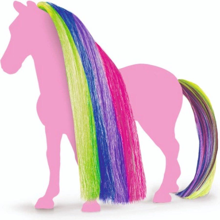 Schleich HORSE CLUB Haar Beauty Horses Regenboog 42654