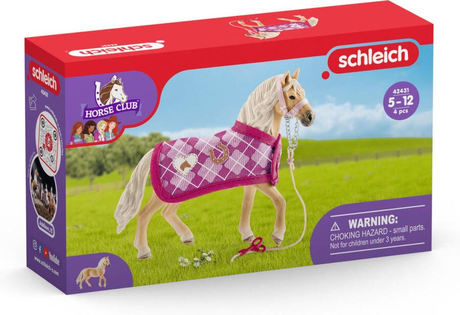 Schleich HORSE CLUB Horse Club Sofia s modecreatie- Speelfiguur Kinderspeelgoed voor Jongens en Meisjes 5 tot 12 jaar