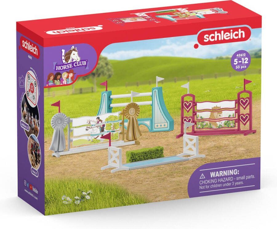 Schleich HORSE CLUB Paardenaccessoires voor de hindernisbaan 42612