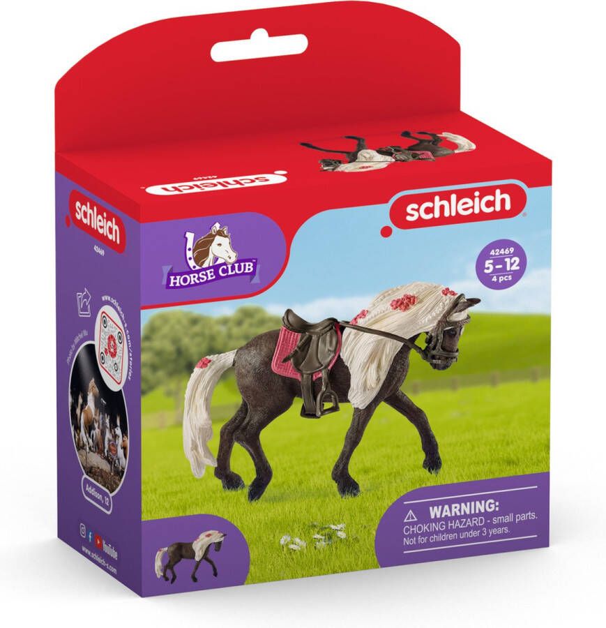 Schleich HORSE CLUB Rocky Mountain Horse merrie paardenshow Speelfiguur Kinderspeelgoed voor Jongens en Meisjes 5 tot 12 jaar