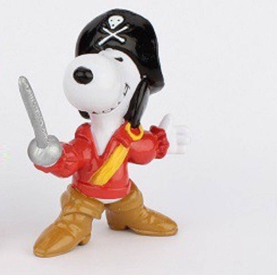 Schleich Peanuts snoopy als piraat speelfiguur 6 cm .