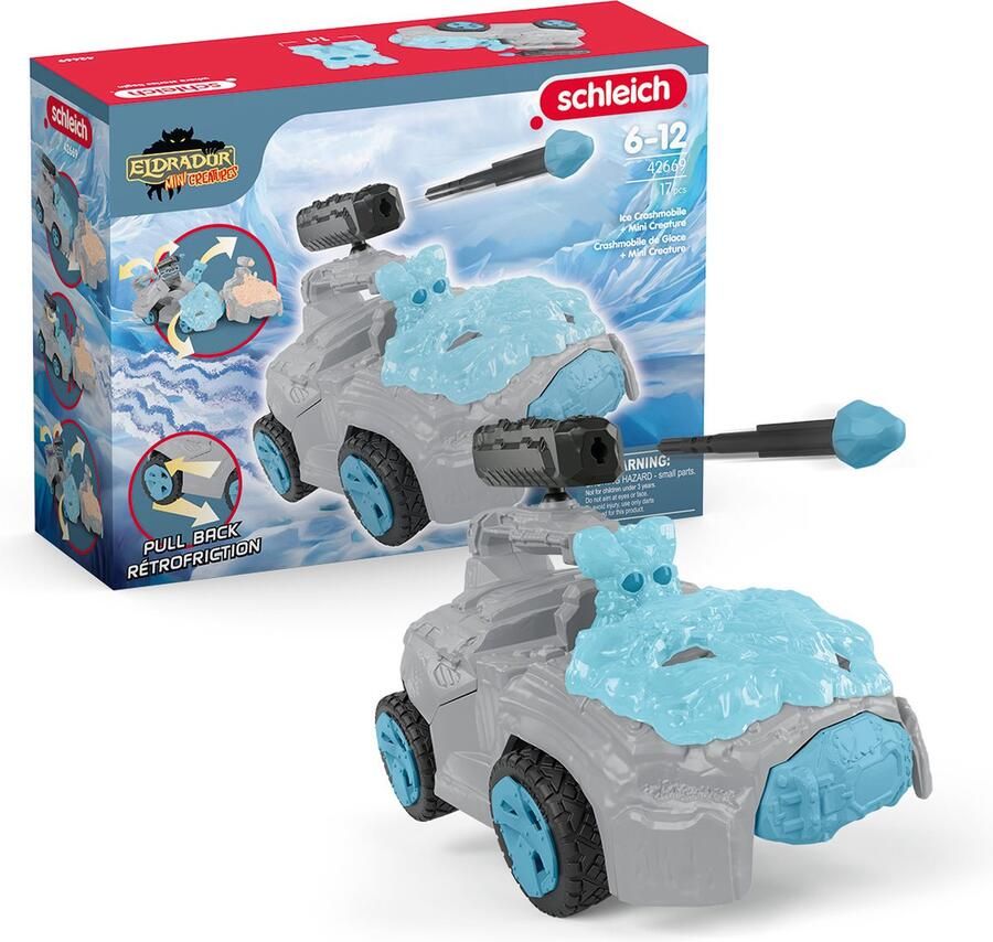Schleich ELDRADOR CREATURES IJs-crashmobiel met Mini Creature 42669