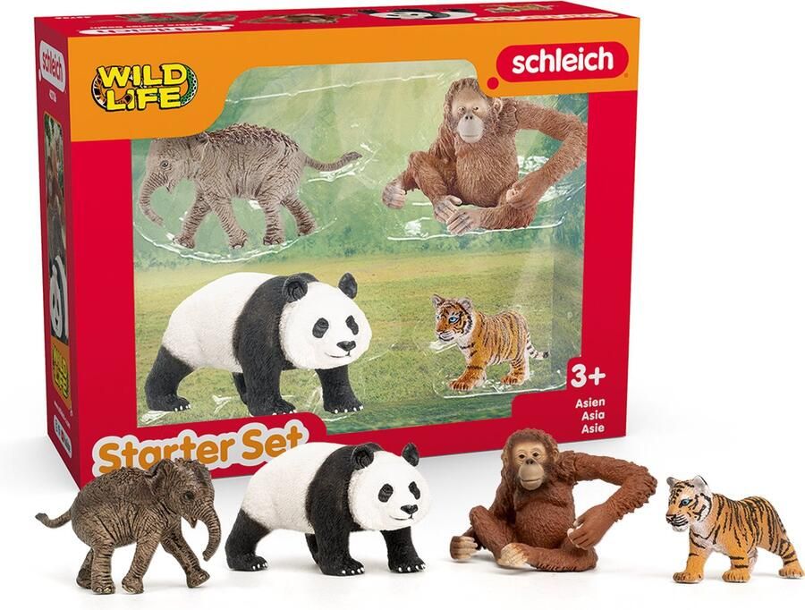 Schleich Wild Life Azië Starter Set 42736