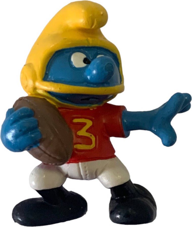Schleich Smurf Figuurtje American Footbal figuurtje 20132 6 cm