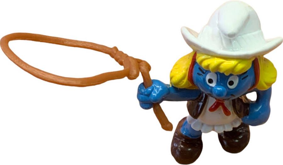 Schleich Smurfin speelfiguur als cowboy Cowgirl 20147 5 cm
